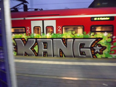 Graffiti Train in Hannover - Photo by Oneleg - Kang, CSP (2013)