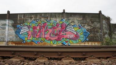 Graffiti Wall in Hannover - Photo by Oneleg - Wiko's, RIP, Points (2012)