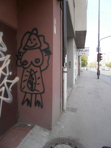 Graffiti Street Art in Ljubljana - Photo by Oneleg