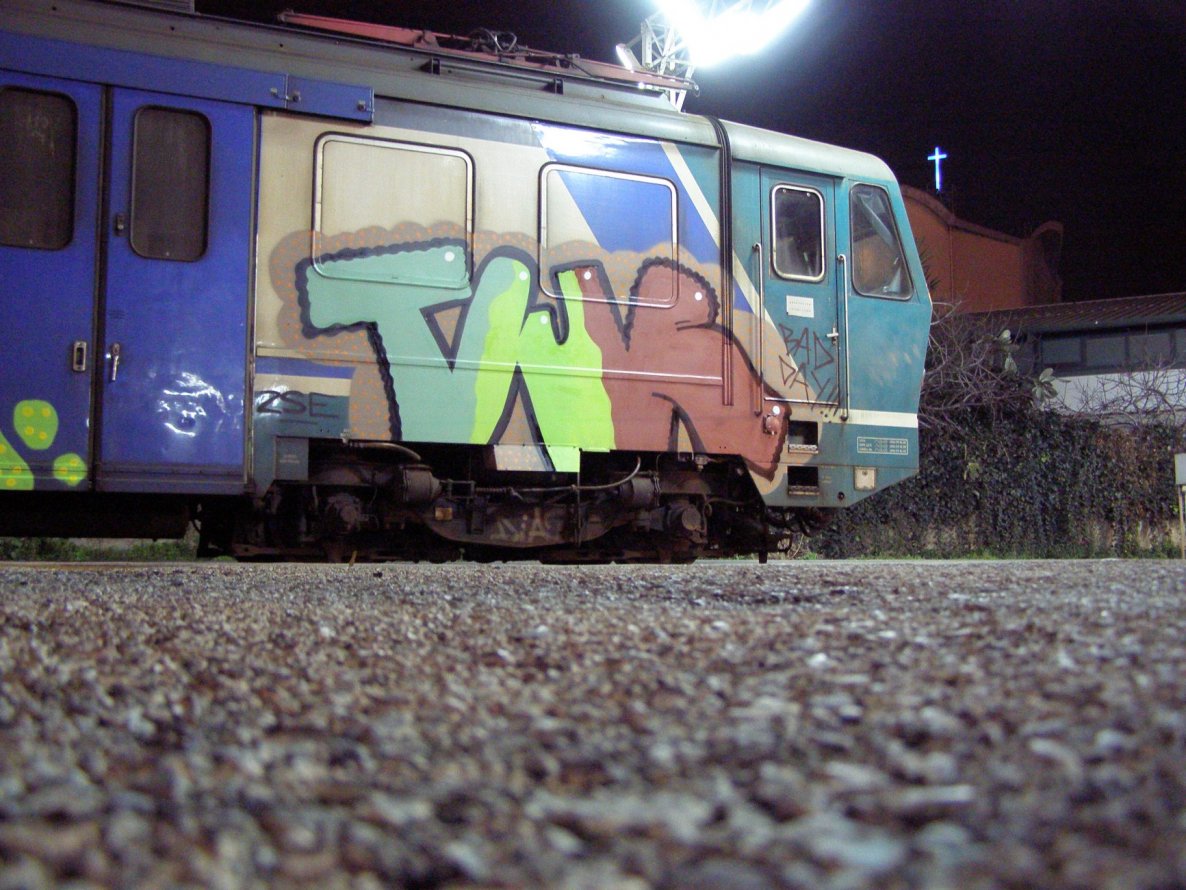 Graffiti Train in Naples - Photo by Oneleg - Tour (2009)