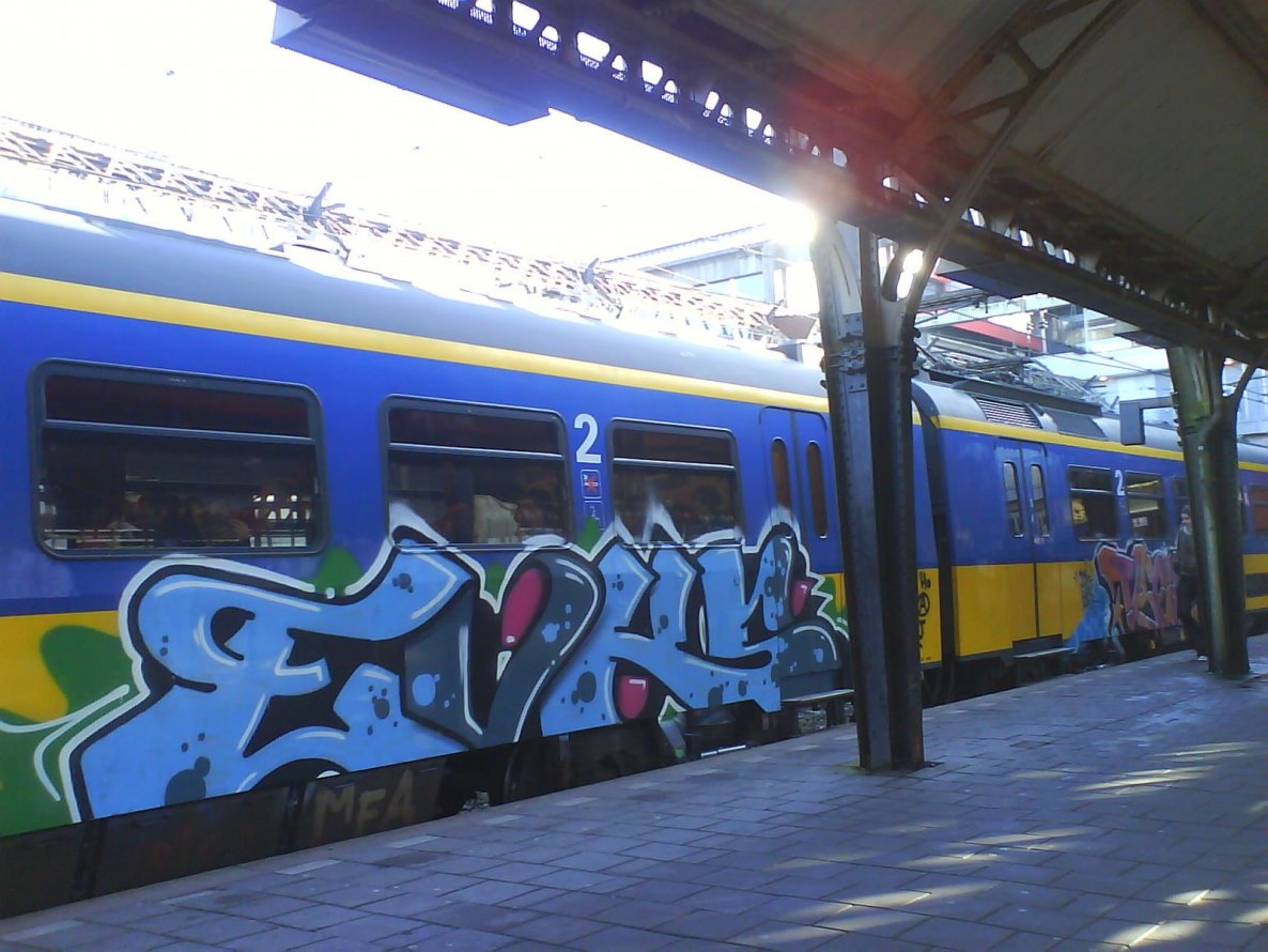 Graffiti Train - Photo by Oneleg - EVK, EVK'S (2008)