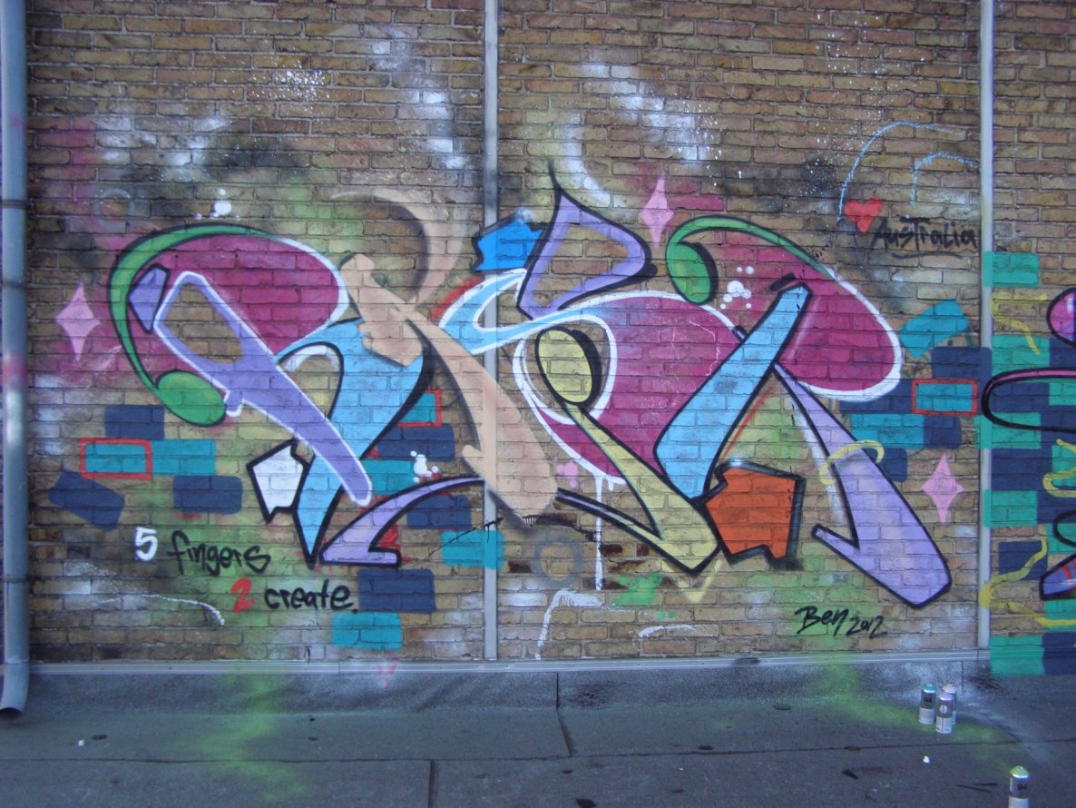 Graffiti Wall in Kreis Steinfurt - Photo by Oneleg - Basir (2012)
