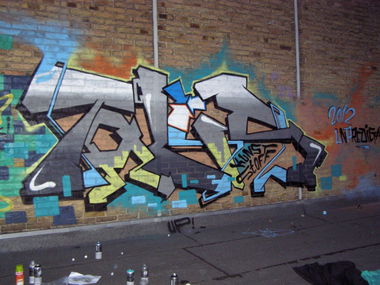 Graffiti Wall in Kreis Steinfurt - Photo by Oneleg - Talis (2012)