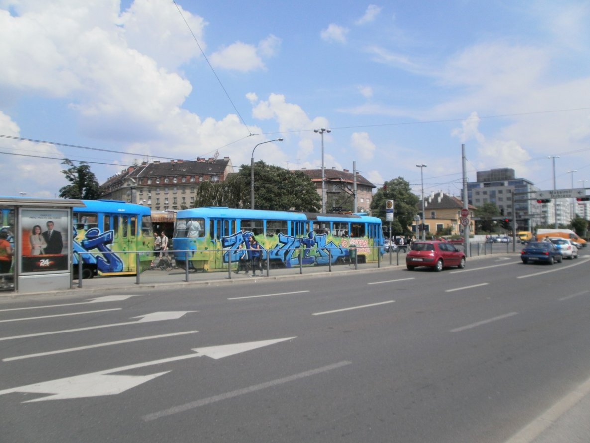 Graffiti Train in Zagreb - Photo by Oneleg - Zamir