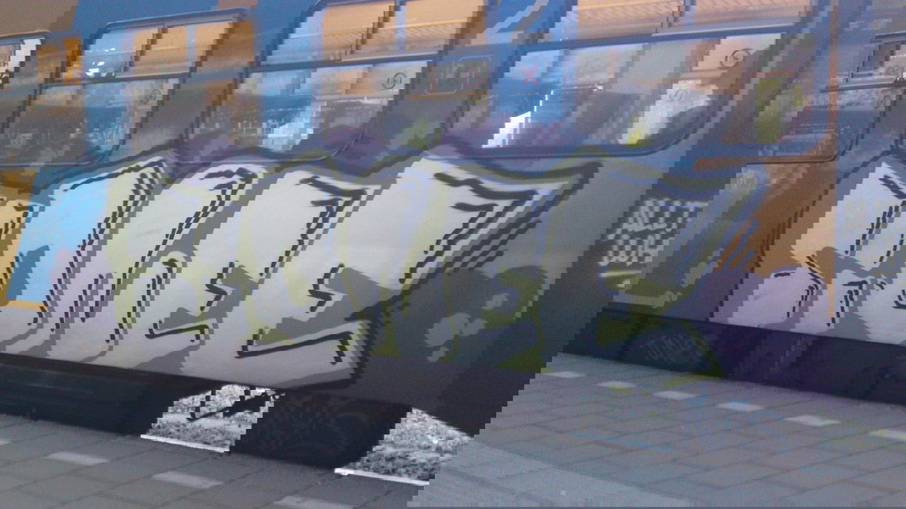 Graffiti Train - Photo by Oneleg - Sidnee (2008)