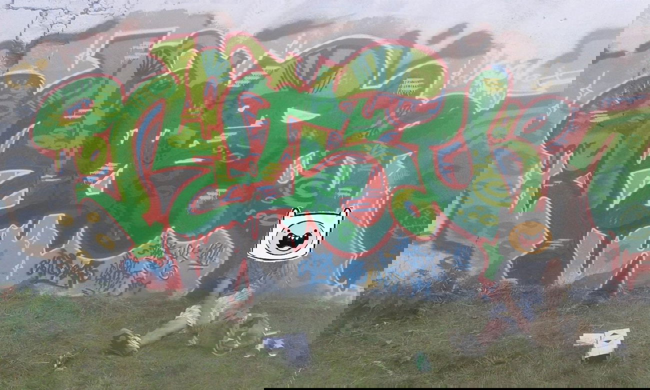 Graffiti Wall in Gmina Czarne - Photo by OnemancreW - mitsu (2014)