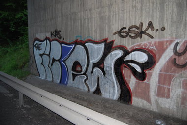 Graffiti Wall - Photo by OnkelPaula - Fi, GSK, KPS (2011)
