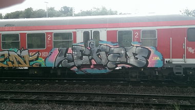 Graffiti Train - Photo by OnkelPaula - vegas(?)