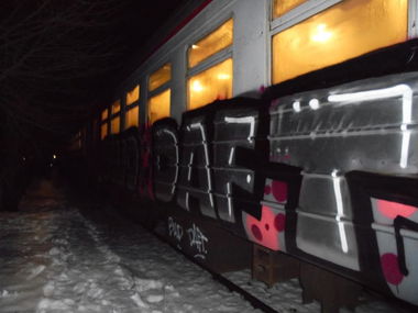 Graffiti Train - Photo by Onlydapht
