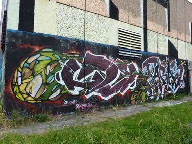 Graffiti Wall in Halle - Photo by Oollddeeee - oldy, paras (2012)