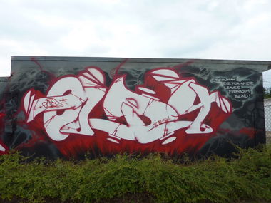 Graffiti Wall in Halle - Photo by Oollddeeee - oldy, sim, az (2013)