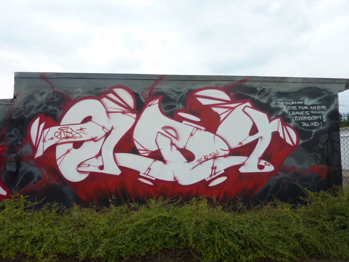 Graffiti Wall in Halle - Photo by Oollddeeee - oldy, sim, az (2013)