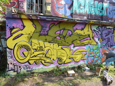 Graffiti Wall in Halle - Photo by Oollddeeee - oldy, dask, pc