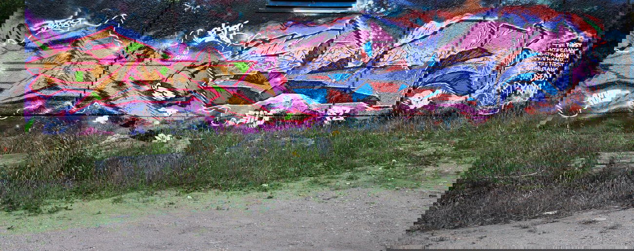 Graffiti Wall in Halle - Photo by Oollddeeee - spot, 189, oldy