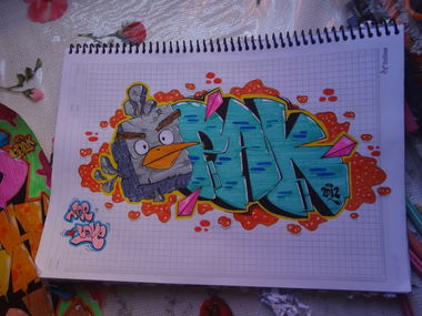 Graffiti Sketch - Photo by Opakboy - Opak, Sketchin