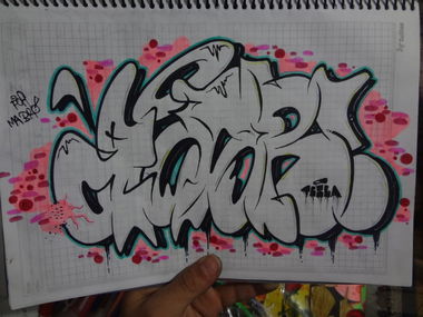 Graffiti Sketch - Photo by Opakboy