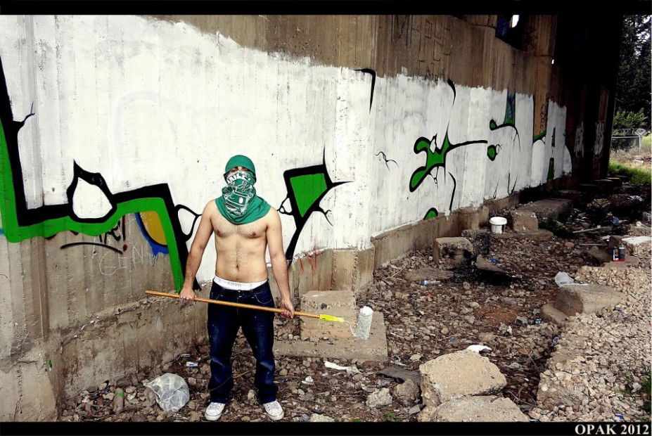 Graffiti Bombing - Photo by Opakboy