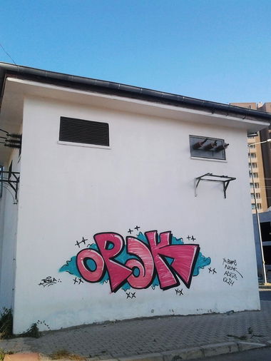 Graffiti Bombing in Adana - Photo by Opakboy - opak, crew, tesla (2013)
