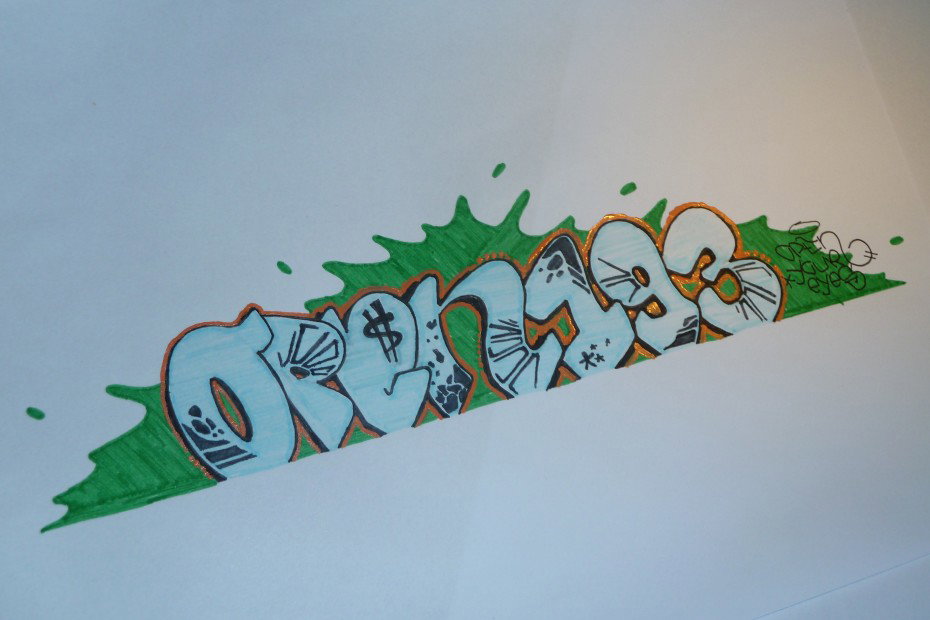 Graffiti Sketch - Photo by Open193