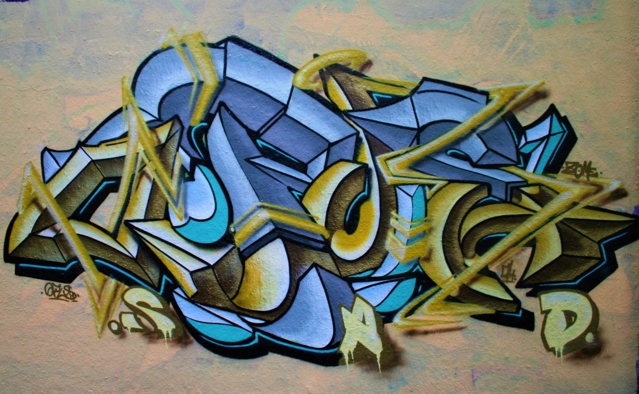 Graffiti Wall - Photo by Opus94