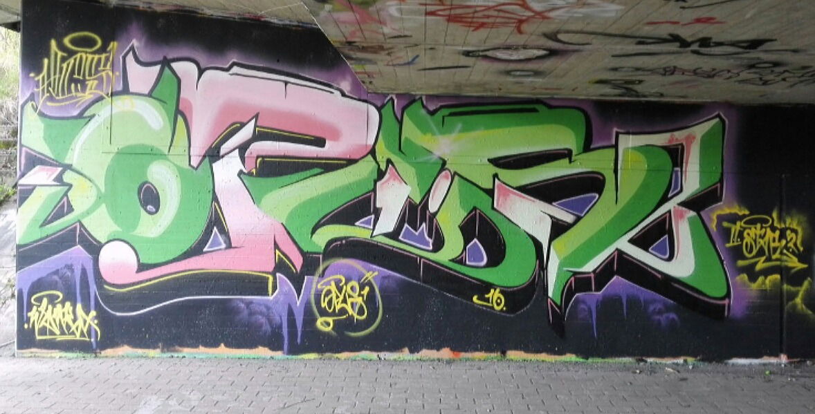 Graffiti Wall - Photo by Opus94