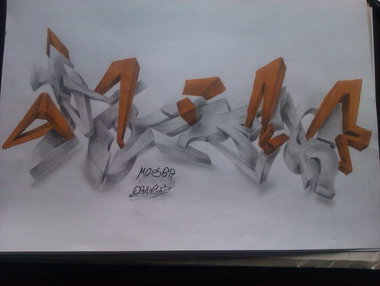 Graffiti Sketch - Photo by Orange