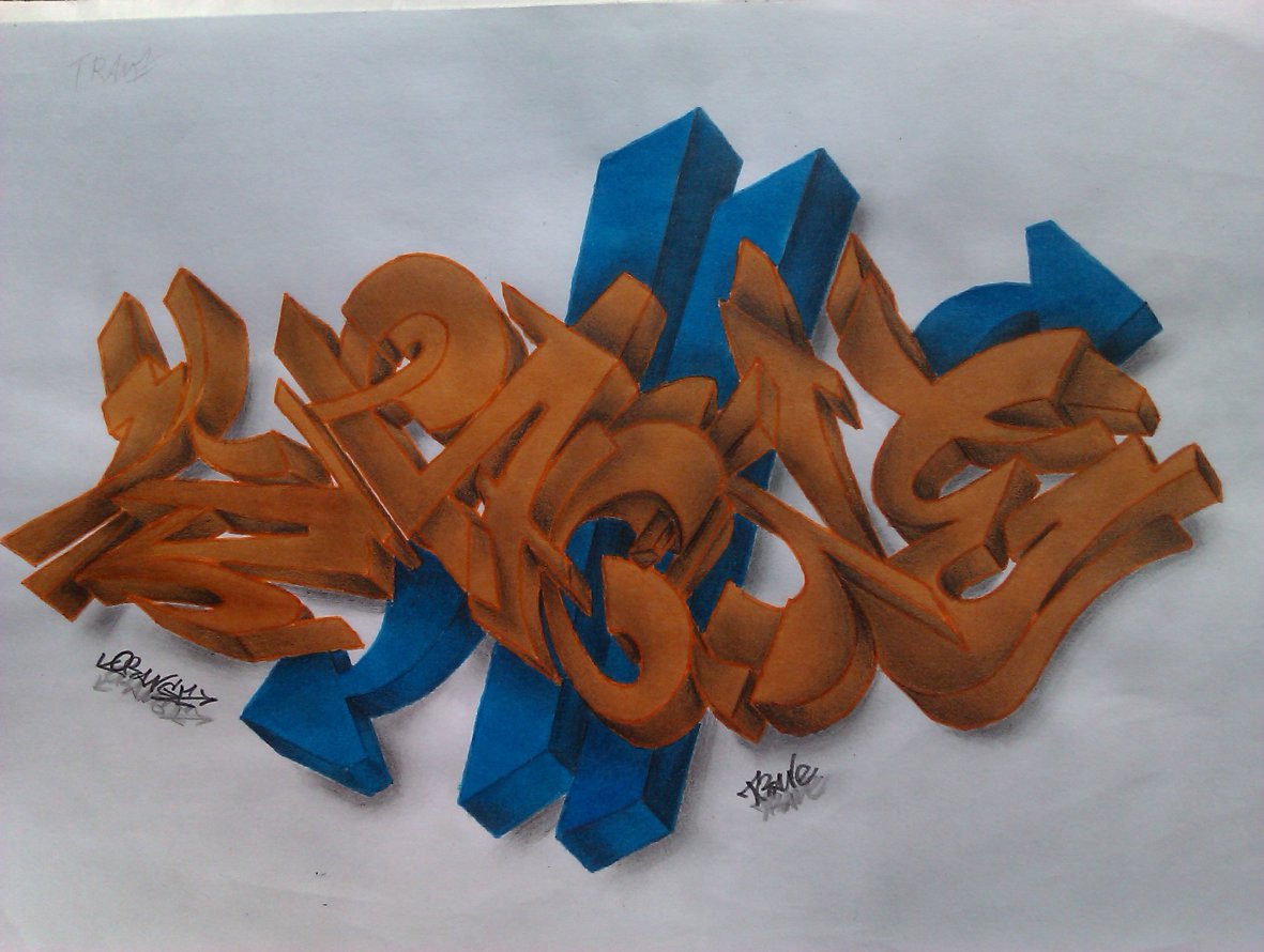 Graffiti Sketch - Photo by Orange