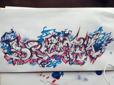 Graffiti Sketch - Photo by Orange