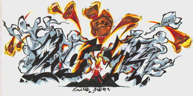 Graffiti Sketch - Photo by Orange