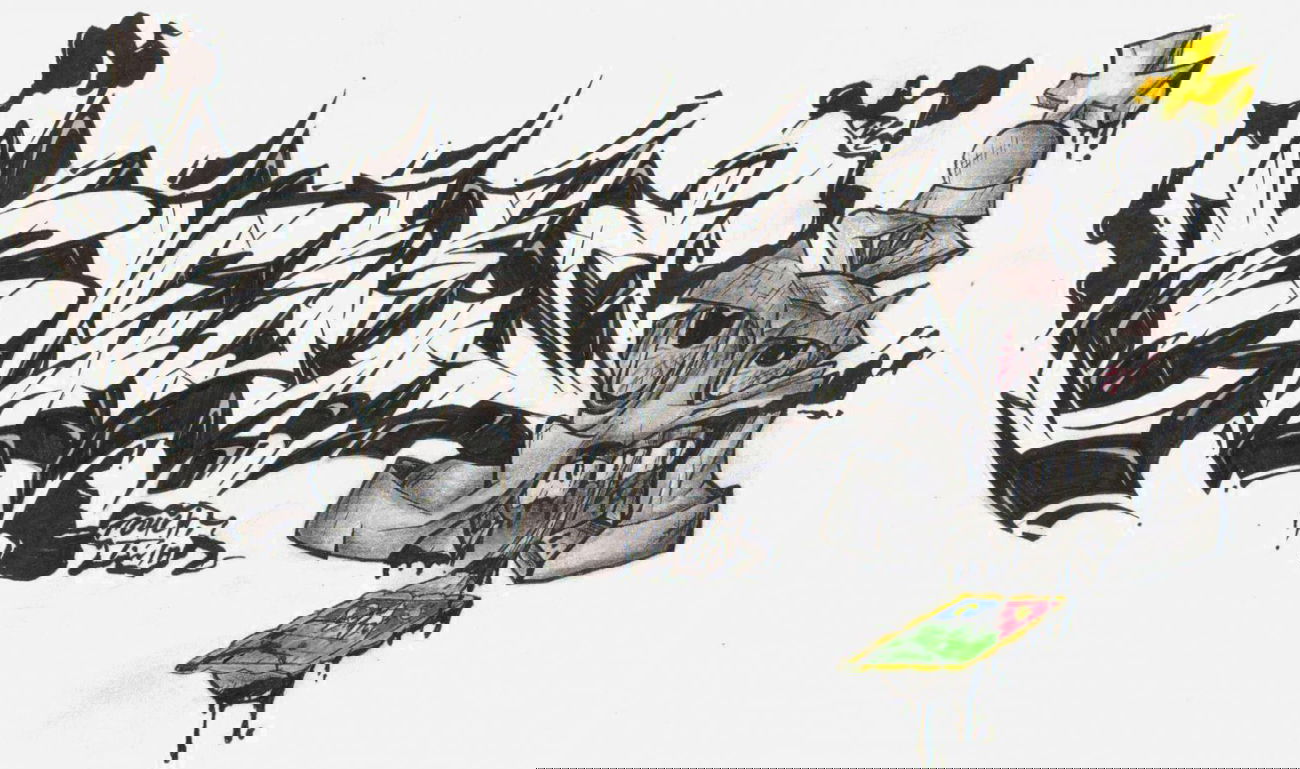 Graffiti Sketch - Photo by Orange