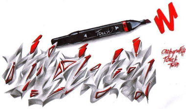 Graffiti Sketch - Photo by Orange