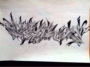 Graffiti Sketch - Photo by Orange