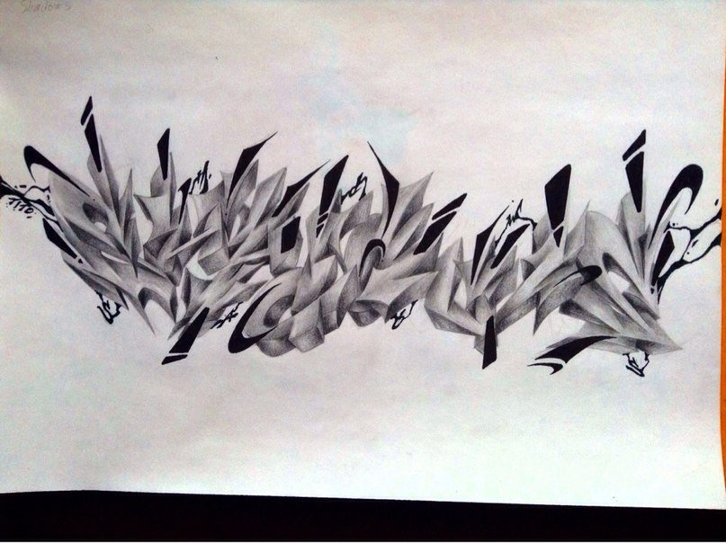 Graffiti Sketch - Photo by Orange