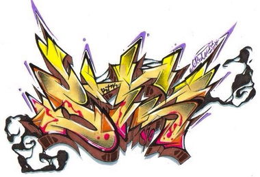 Graffiti Sketch - Photo by Orange