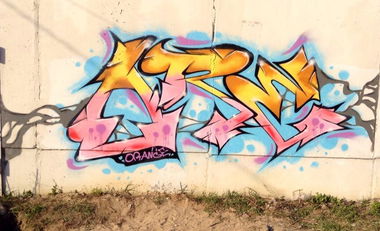 Graffiti Wall - Photo by Orange