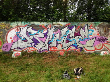 Graffiti Wall - Photo by Orange