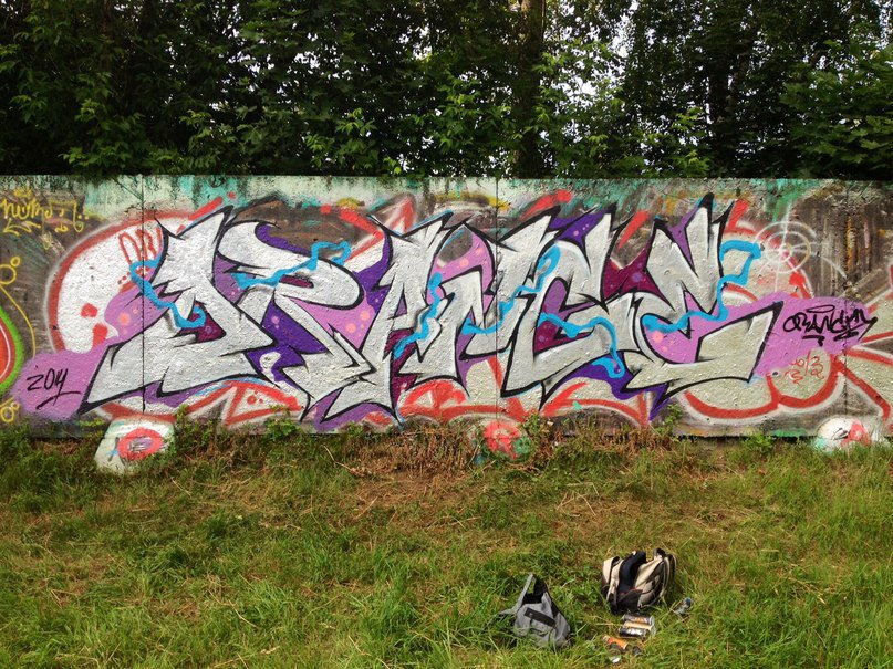 Graffiti Wall - Photo by Orange