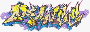 Graffiti Sketch - Photo by Orange
