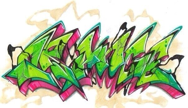 Graffiti Sketch - Photo by Orange