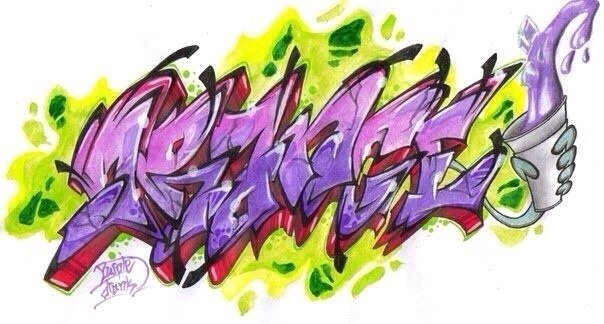 Graffiti Sketch - Photo by Orange