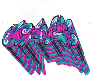 Graffiti Sketch - Photo by Orange