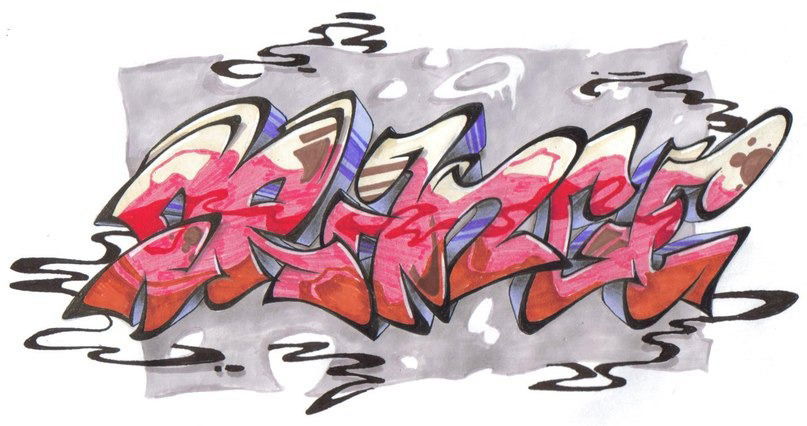Graffiti Sketch - Photo by Orange
