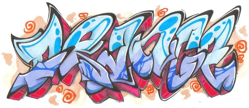 Graffiti Sketch - Photo by Orange