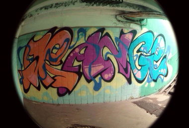 Graffiti Wall - Photo by Orange