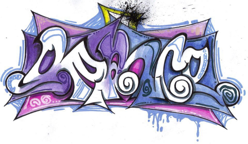 Graffiti Sketch - Photo by Orange