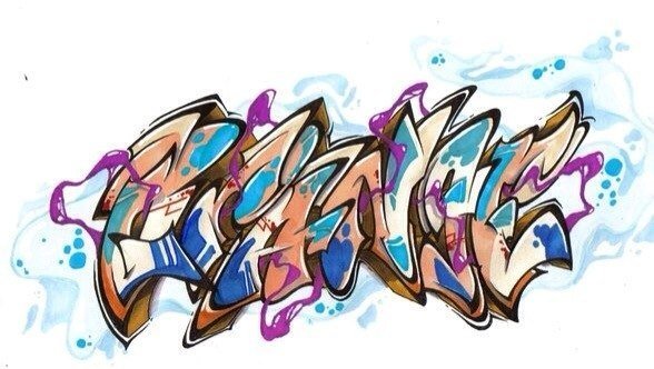 Graffiti Sketch - Photo by Orange