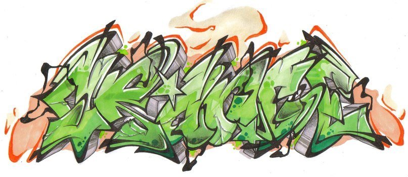 Graffiti Sketch - Photo by Orange