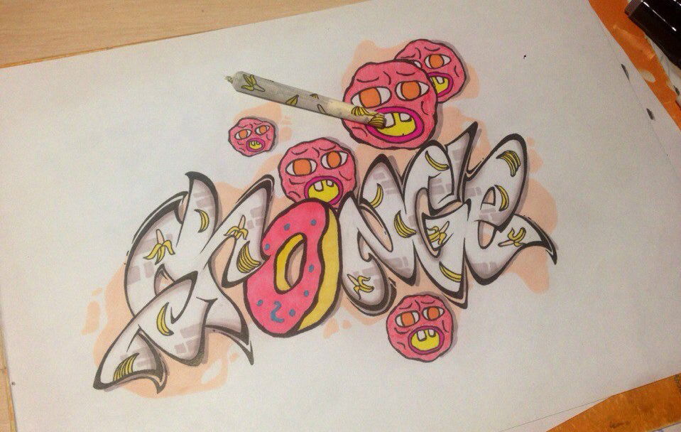 Graffiti Sketch - Photo by Orange