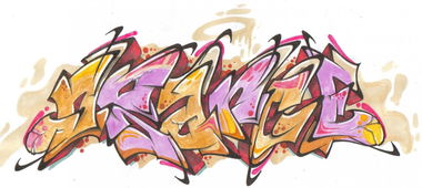 Graffiti Sketch - Photo by Orange