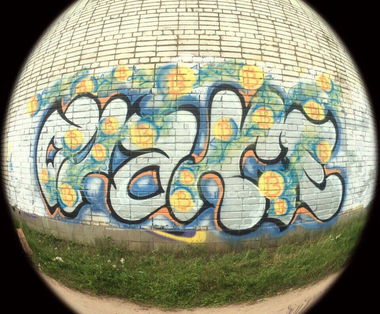 Graffiti Wall - Photo by Orange